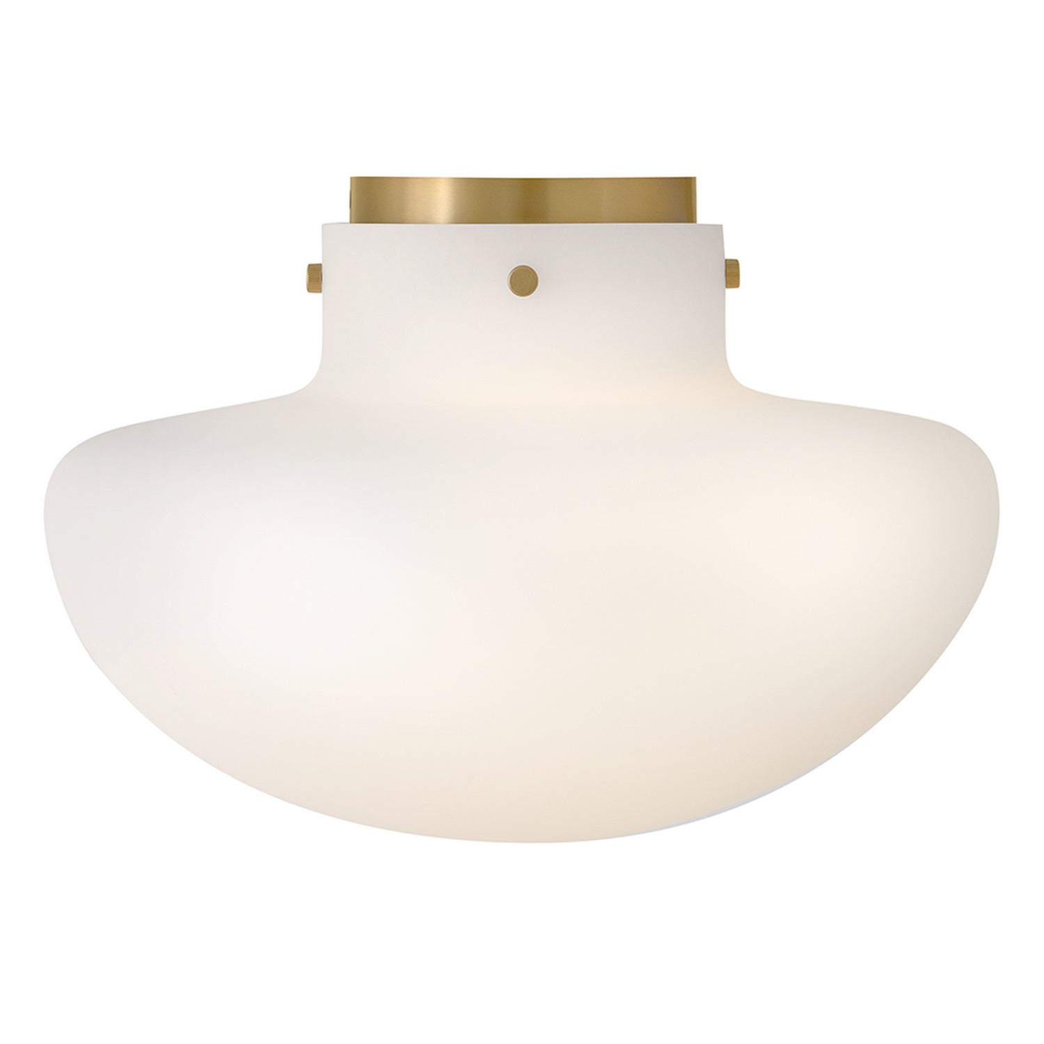 Lark - 84491LCB - LED Semi-Flush Mount - Molly - Lacquered Brass