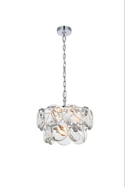 Elegant Lighting - 1010D16C-01CR - Six Light Chandelier - Charlotte - Chrome