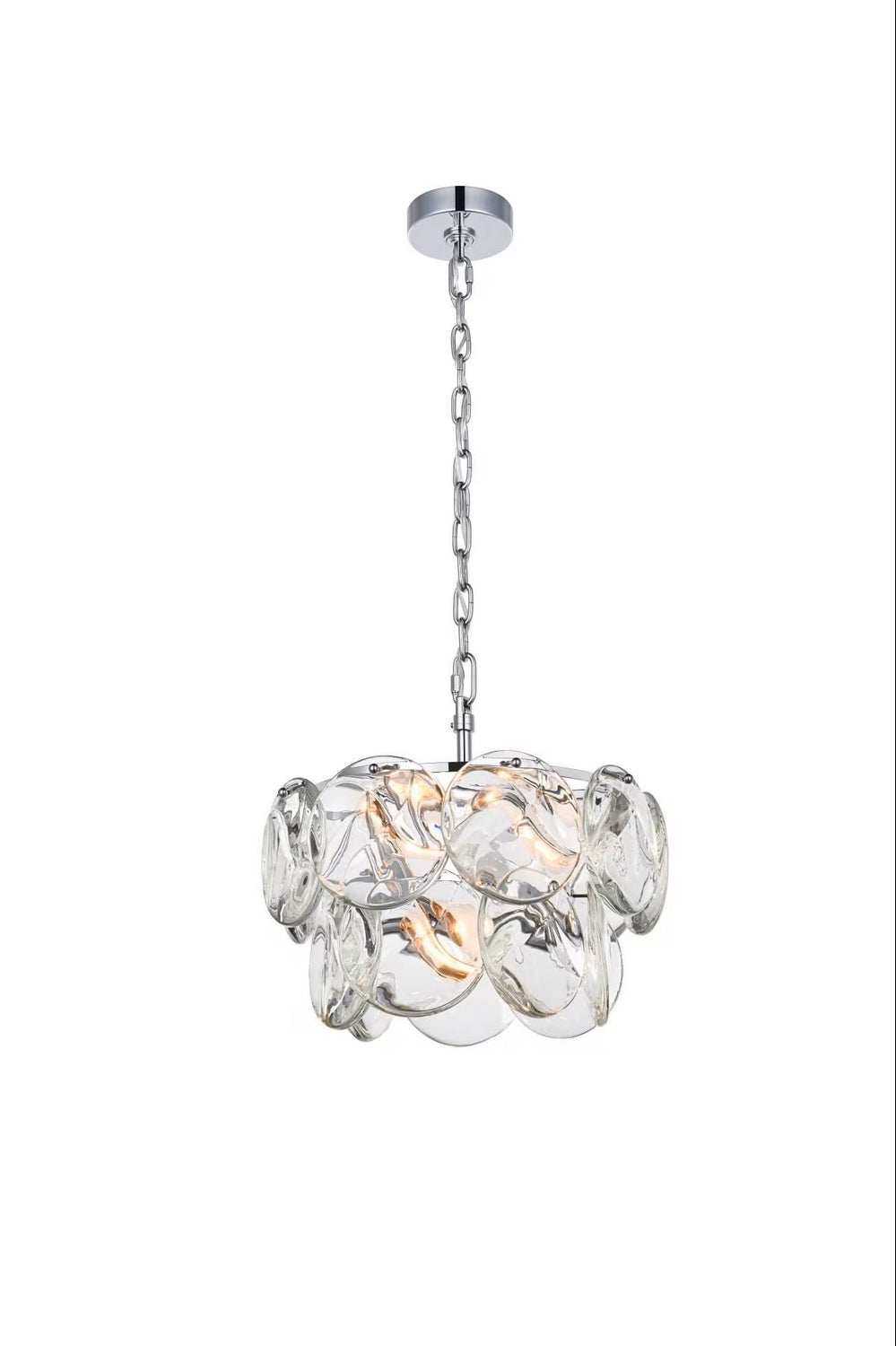 Elegant Lighting - 1010D16C-01CR - Six Light Chandelier - Charlotte - Chrome