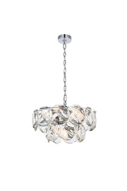 Elegant Lighting - 1010D20C-01CR - Nine Light Chandelier - Charlotte - Chrome