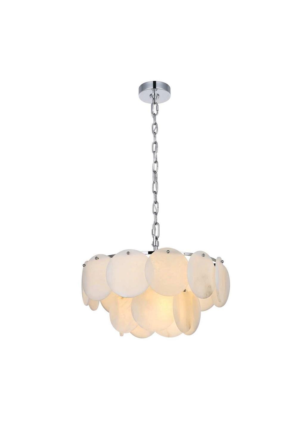 Elegant Lighting - 1010D20C-11ST - Nine Light Chandelier - Charlotte - Chrome