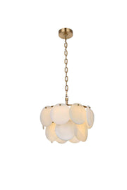 Elegant Lighting - 1010D16SG-11ST - Six Light Chandelier - Charlotte - Satin Gold