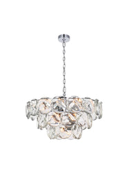 Elegant Lighting - 1010D28C-01CR - 14 Light Chandelier - Charlotte - Chrome