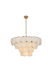 Elegant Lighting - 1010D32SG-11ST - 21 Light Chandelier - Charlotte - Satin Gold