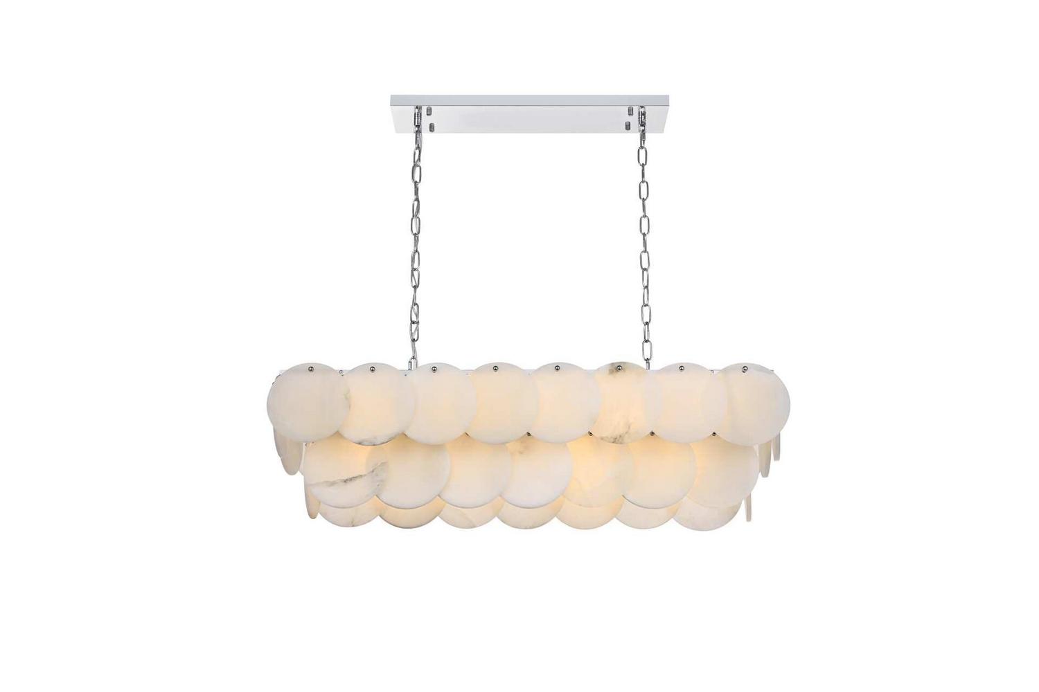 Elegant Lighting - 1010D36C-11ST - 14 Light Chandelier - Charlotte - Chrome