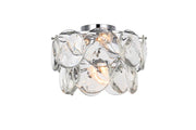Elegant Lighting - 1010F16C-01CR - Six Light Flush Mount - Charlotte - Chrome
