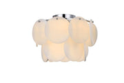 Elegant Lighting - 1010F16C-11ST - Six Light Flush Mount - Charlotte - Chrome