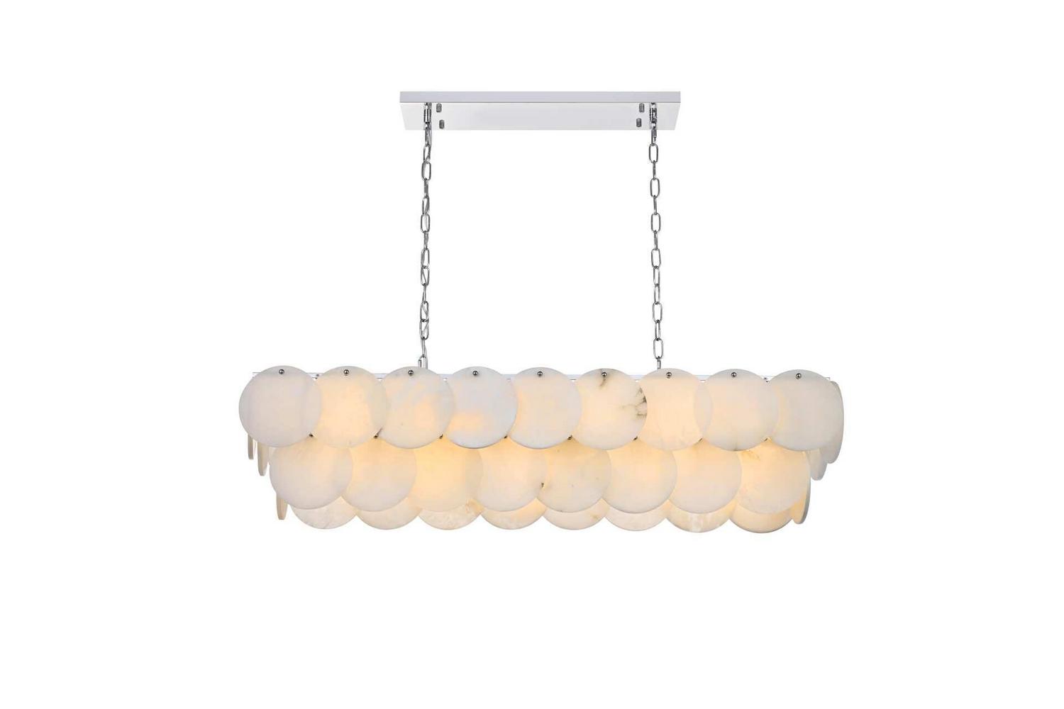 Elegant Lighting - 1010D42C-11ST - 17 Light Chandelier - Charlotte - Chrome