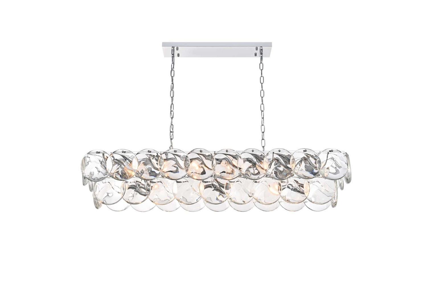 Elegant Lighting - 1010D48C-01CR - 20 Light Chandelier - Charlotte - Chrome