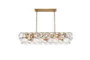 Elegant Lighting - 1010D48SG-01CR - 20 Light Chandelier - Charlotte - Satin Gold