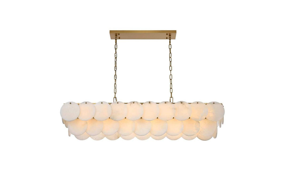 Elegant Lighting - 1010D48SG-11ST - 20 Light Chandelier - Charlotte - Satin Gold