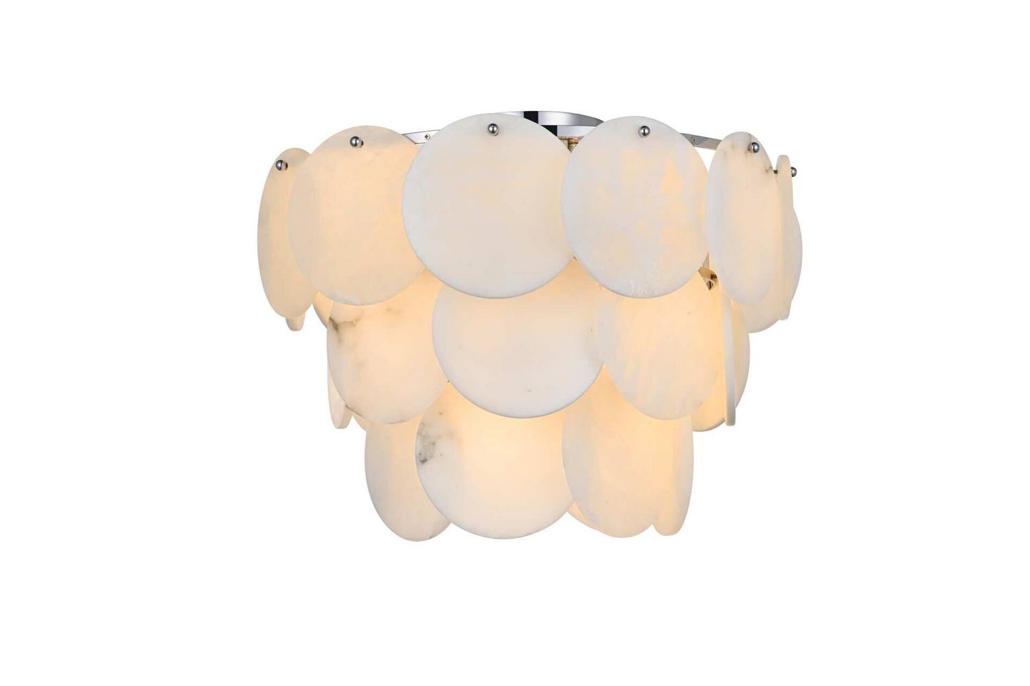 Elegant Lighting - 1010F20C-11ST - 12 Light Flush Mount - Charlotte - Chrome