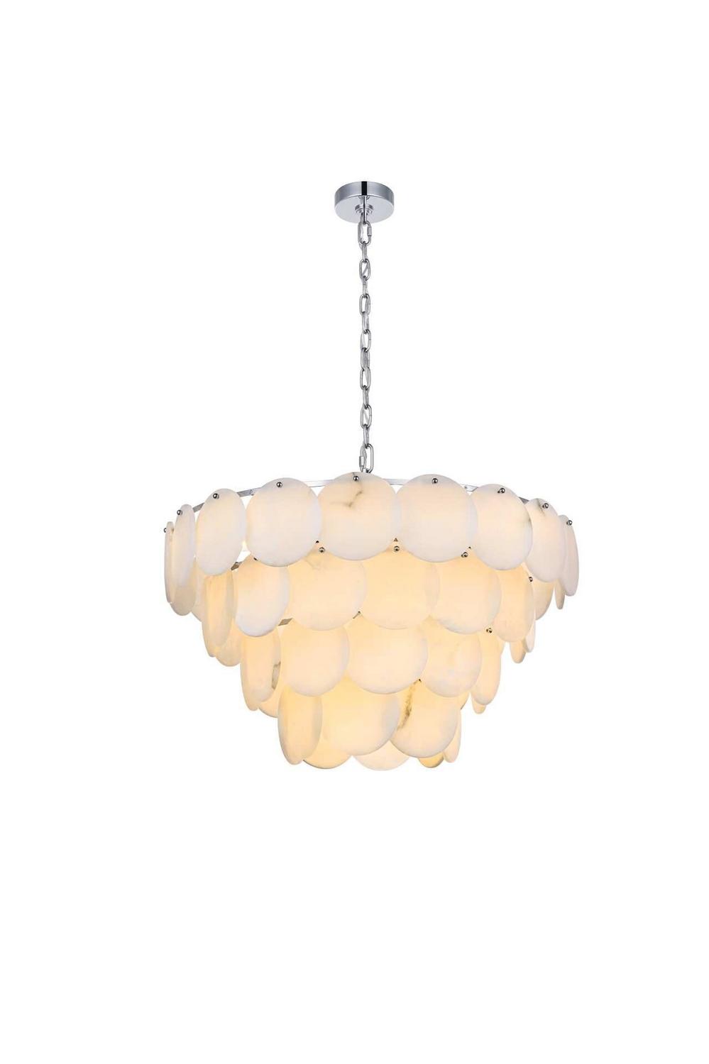 Elegant Lighting - 1010G30C-11ST - 21 Light Chandelier - Charlotte - Chrome