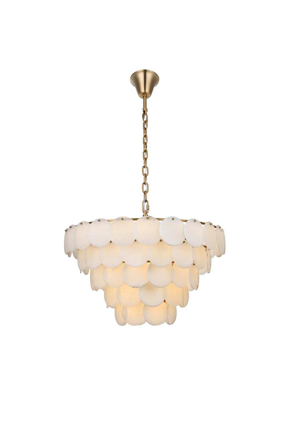 Elegant Lighting - 1010G36SG-11ST - 29 Light Chandelier - Charlotte - Satin Gold