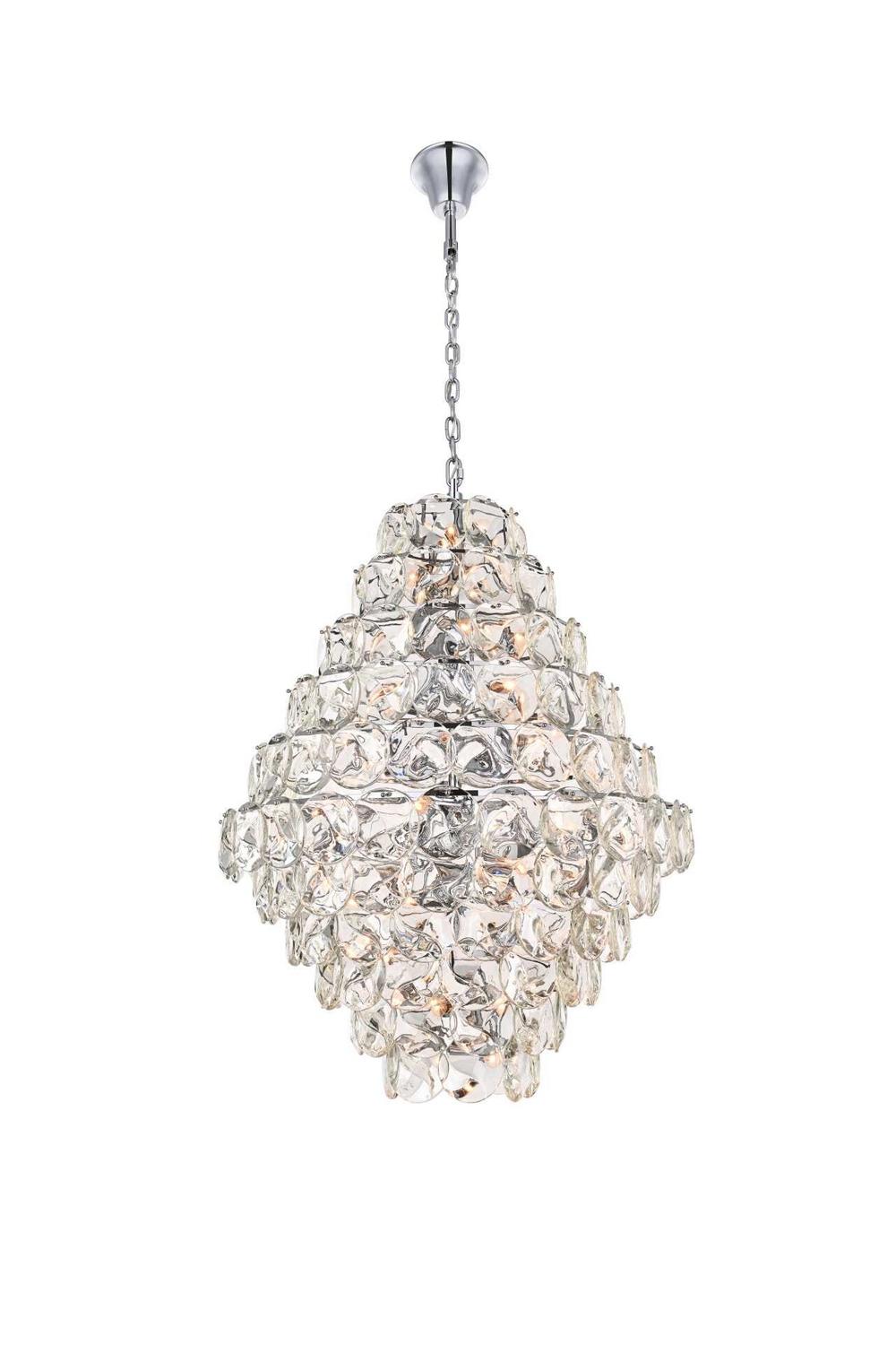 Elegant Lighting - 1010G42C-01CR - 66 Light Chandelier - Charlotte - Chrome