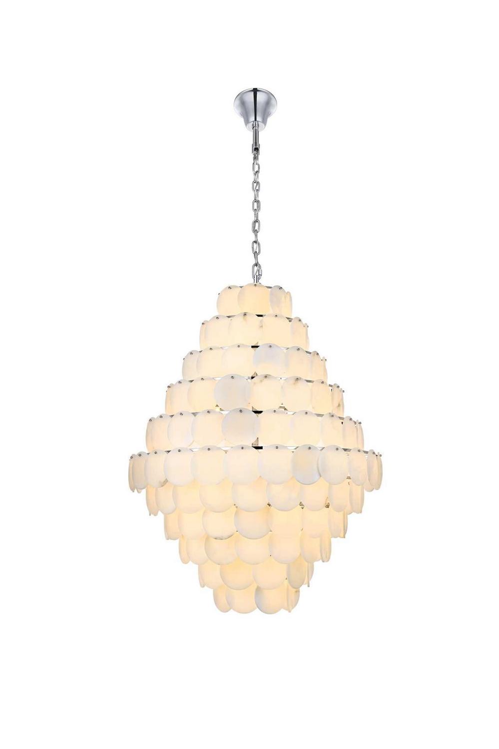 Elegant Lighting - 1010G42C-11ST - 66 Light Chandelier - Charlotte - Chrome
