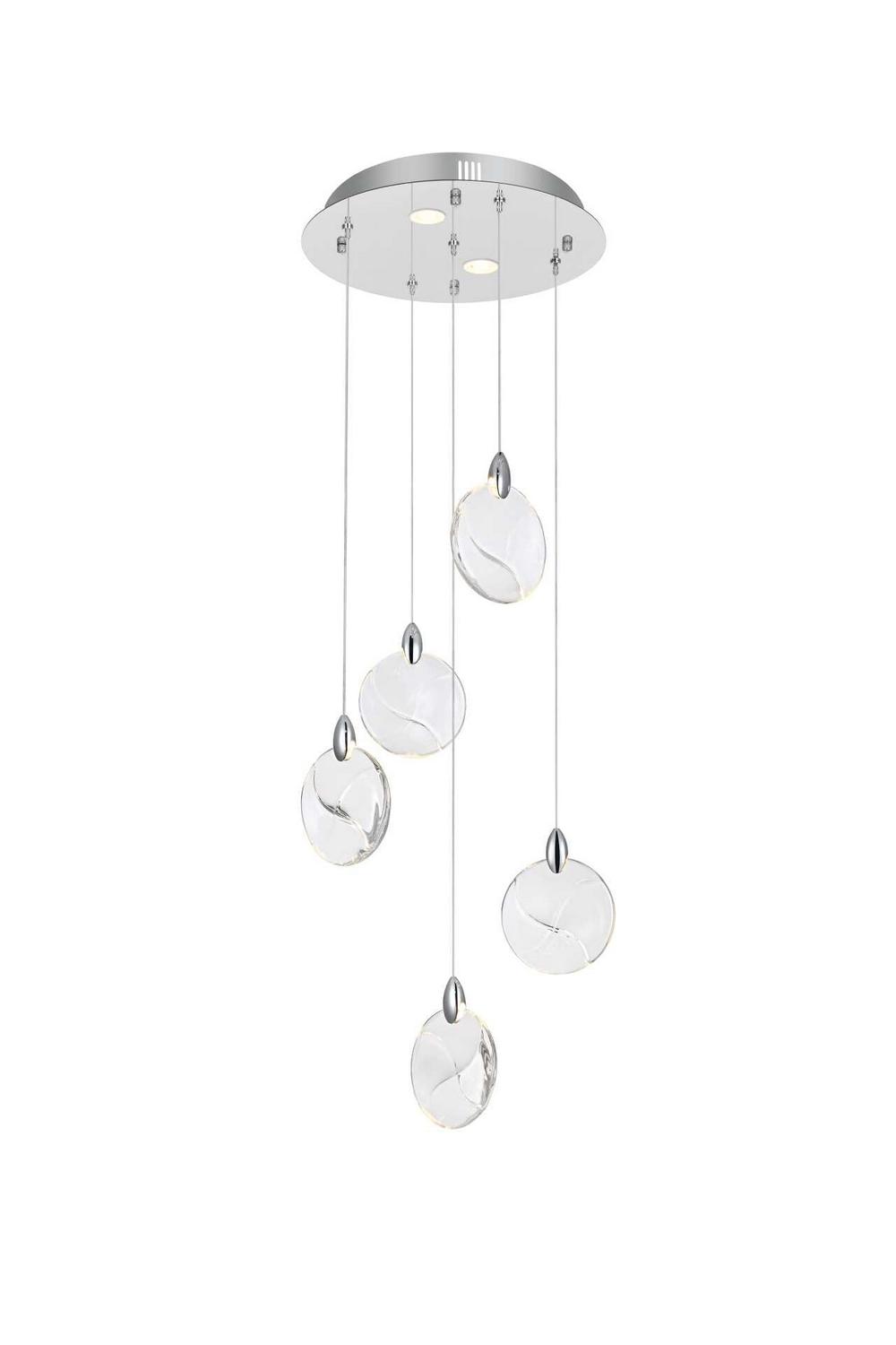 Elegant Lighting - 1012D16C-01CR - LED Pendant - Avery - Chrome