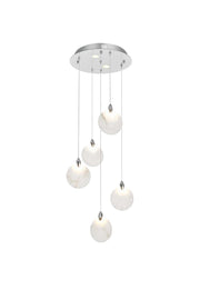 Elegant Lighting - 1012D16C-11ST - LED Pendant - Avery - Chrome
