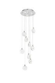 Elegant Lighting - 1012D20C-01CR - LED Pendant - Avery - Chrome