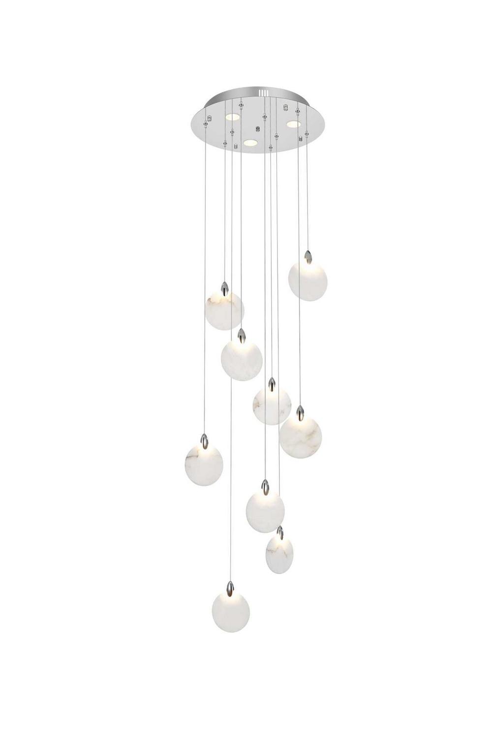 Elegant Lighting - 1012D20C-11ST - LED Pendant - Avery - Chrome