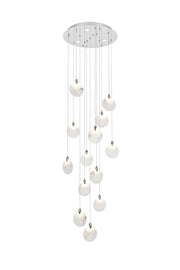Elegant Lighting - 1012D24C-11ST - LED Pendant - Avery - Chrome
