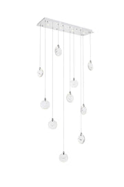 Elegant Lighting - 1012D42C-01CR - LED Pendant - Avery - Chrome