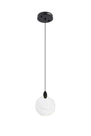 Elegant Lighting - 1012D6BK-01CR - LED Pendant - Avery - Black