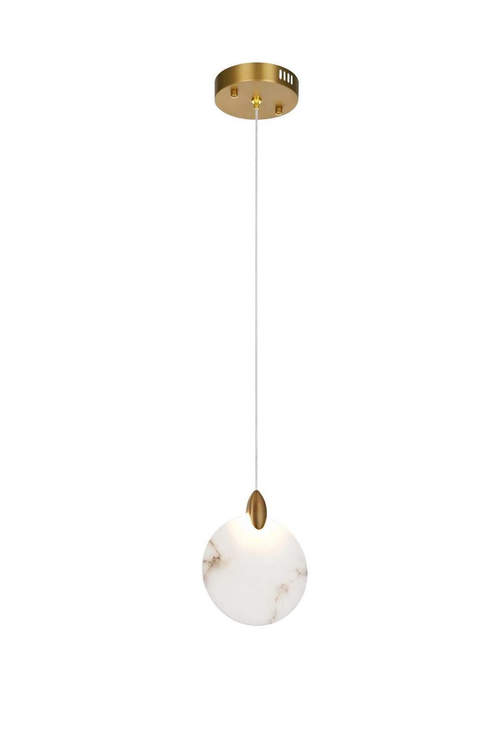 Elegant Lighting - 1012D6SG-11ST - LED Pendant - Avery - Satin Gold