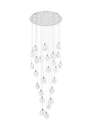 Elegant Lighting - 1012G36C-01CR - LED Chandelier - Avery - Chrome