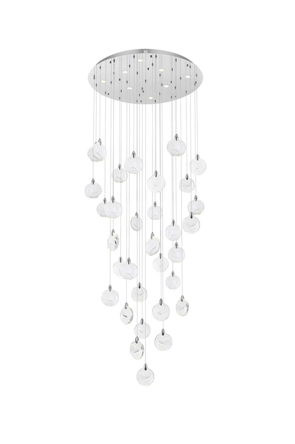Elegant Lighting - 1012G42C-01CR - LED Chandelier - Avery - Chrome