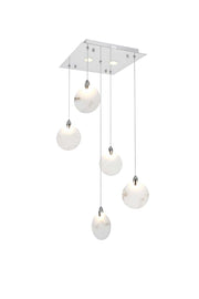 Elegant Lighting - 1012S16C-11ST - LED Pendant - Avery - Chrome
