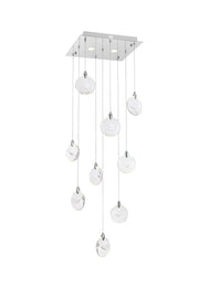 Elegant Lighting - 1012S20C-01CR - LED Pendant - Avery - Chrome