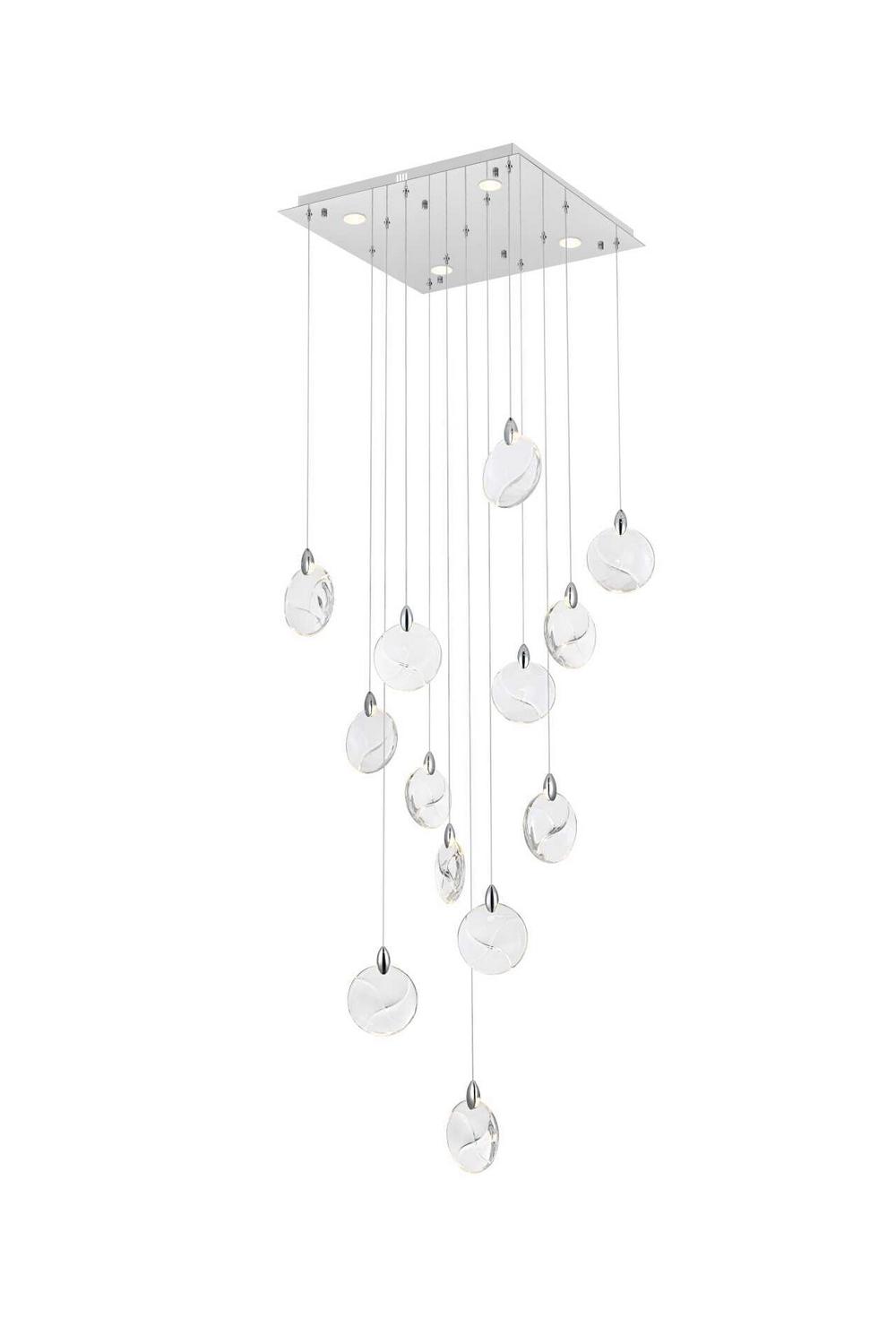 Elegant Lighting - 1012S26C-01CR - LED Pendant - Avery - Chrome