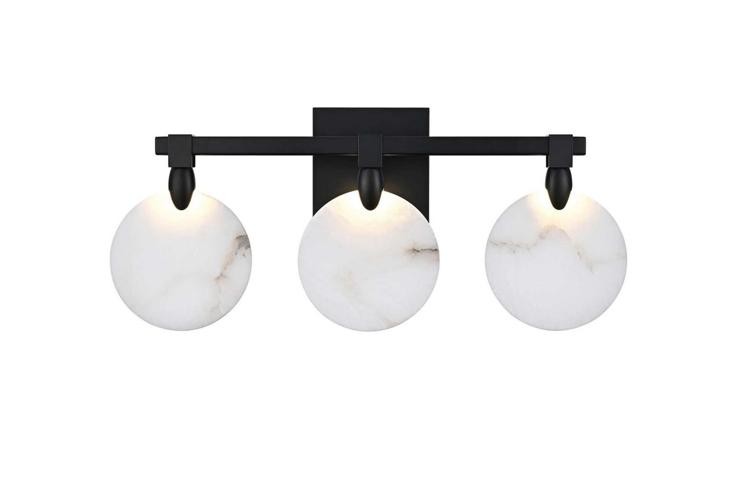 Elegant Lighting - 1012W22BK-11ST - LED Wall Sconce - Avery - Black