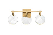 Elegant Lighting - 1012W22SG-01CR - LED Wall Sconce - Avery - Satin Gold
