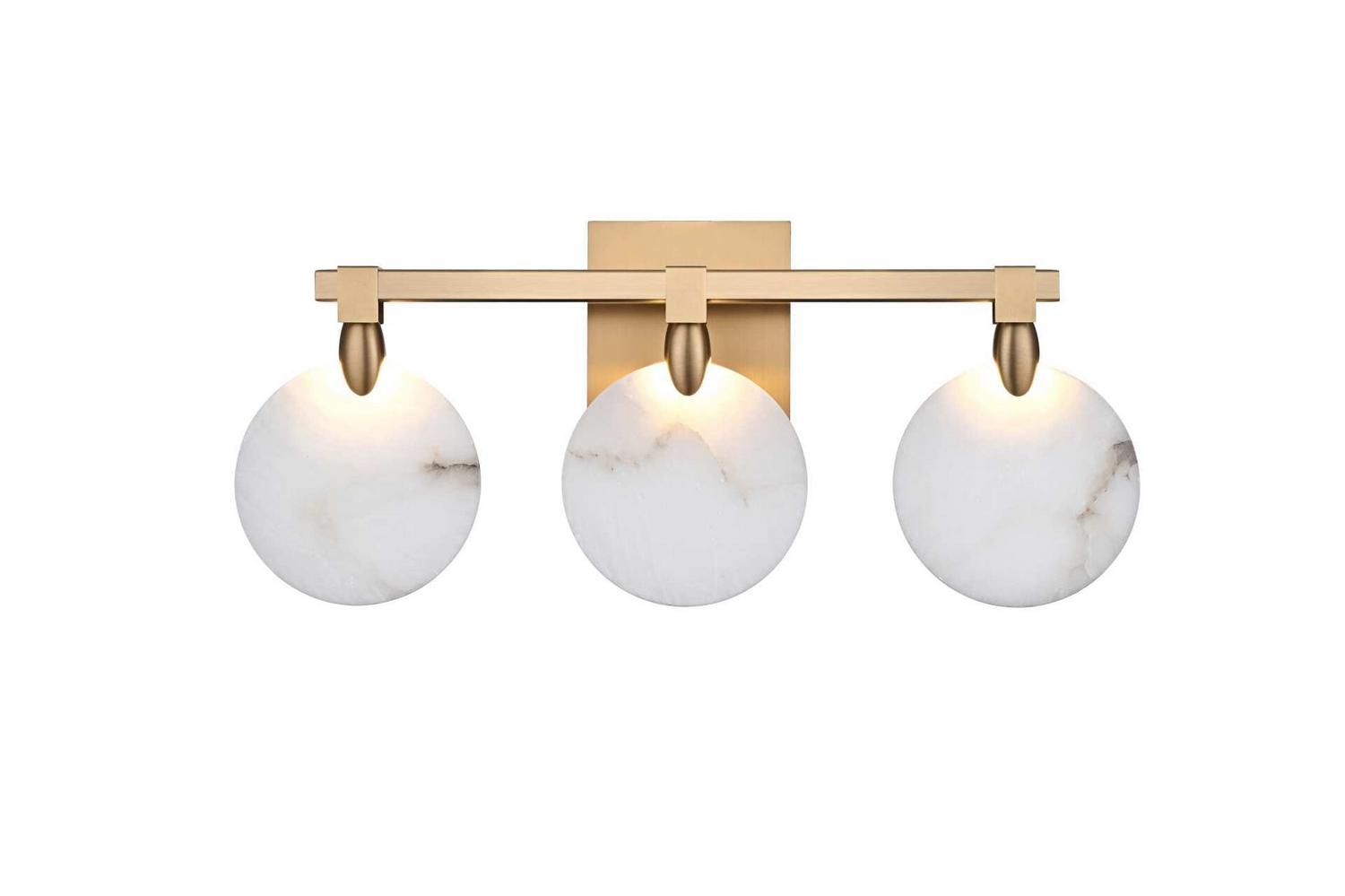 Elegant Lighting - 1012W22SG-11ST - LED Wall Sconce - Avery - Satin Gold