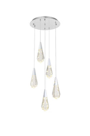 Elegant Lighting - 1013D16C-02CR - LED Pendant - Amora - Chrome