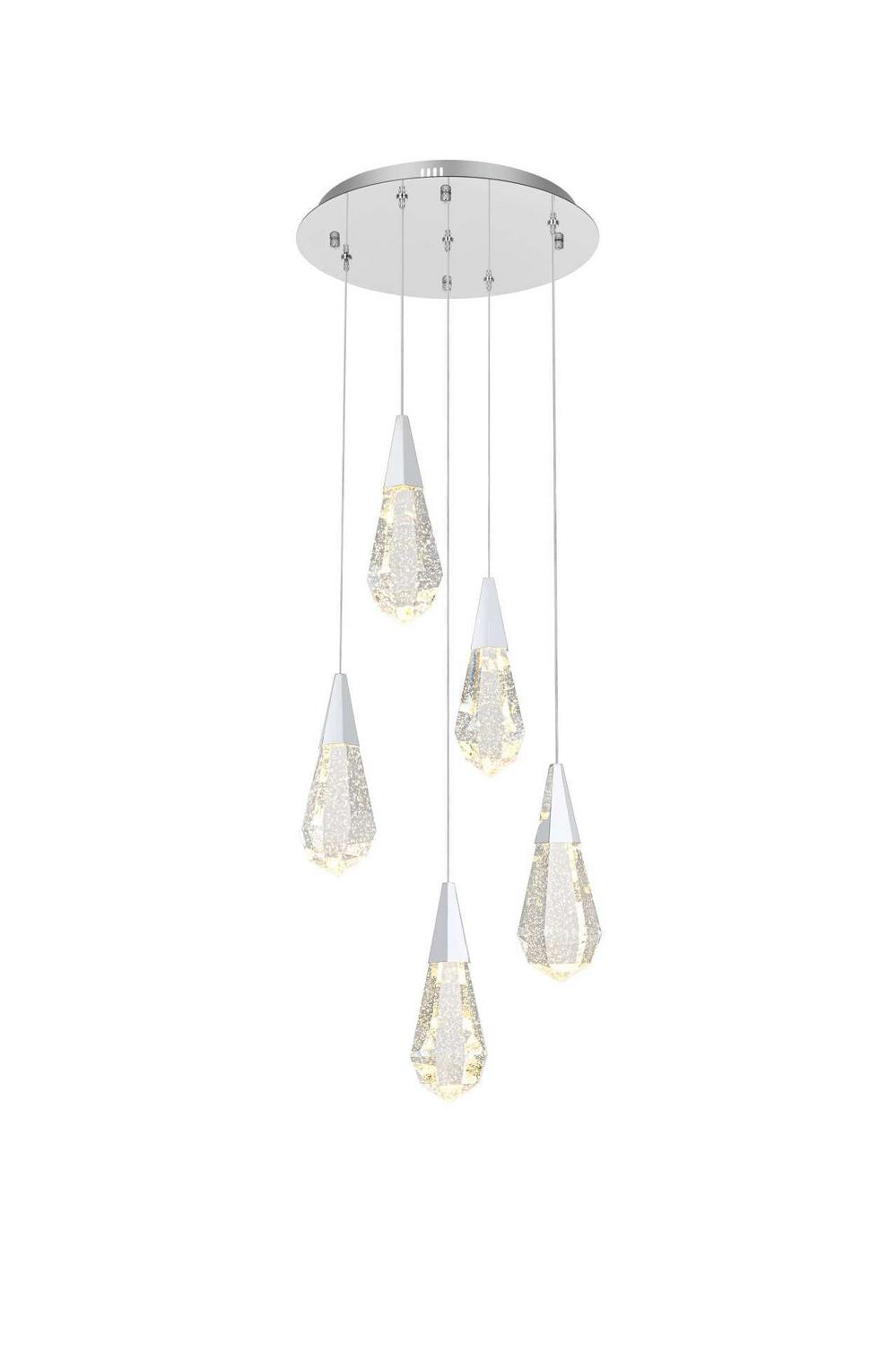 Elegant Lighting - 1013D16C-02CR - LED Pendant - Amora - Chrome