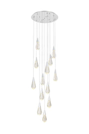 Elegant Lighting - 1013D24C-02CR - LED Pendant - Amora - Chrome