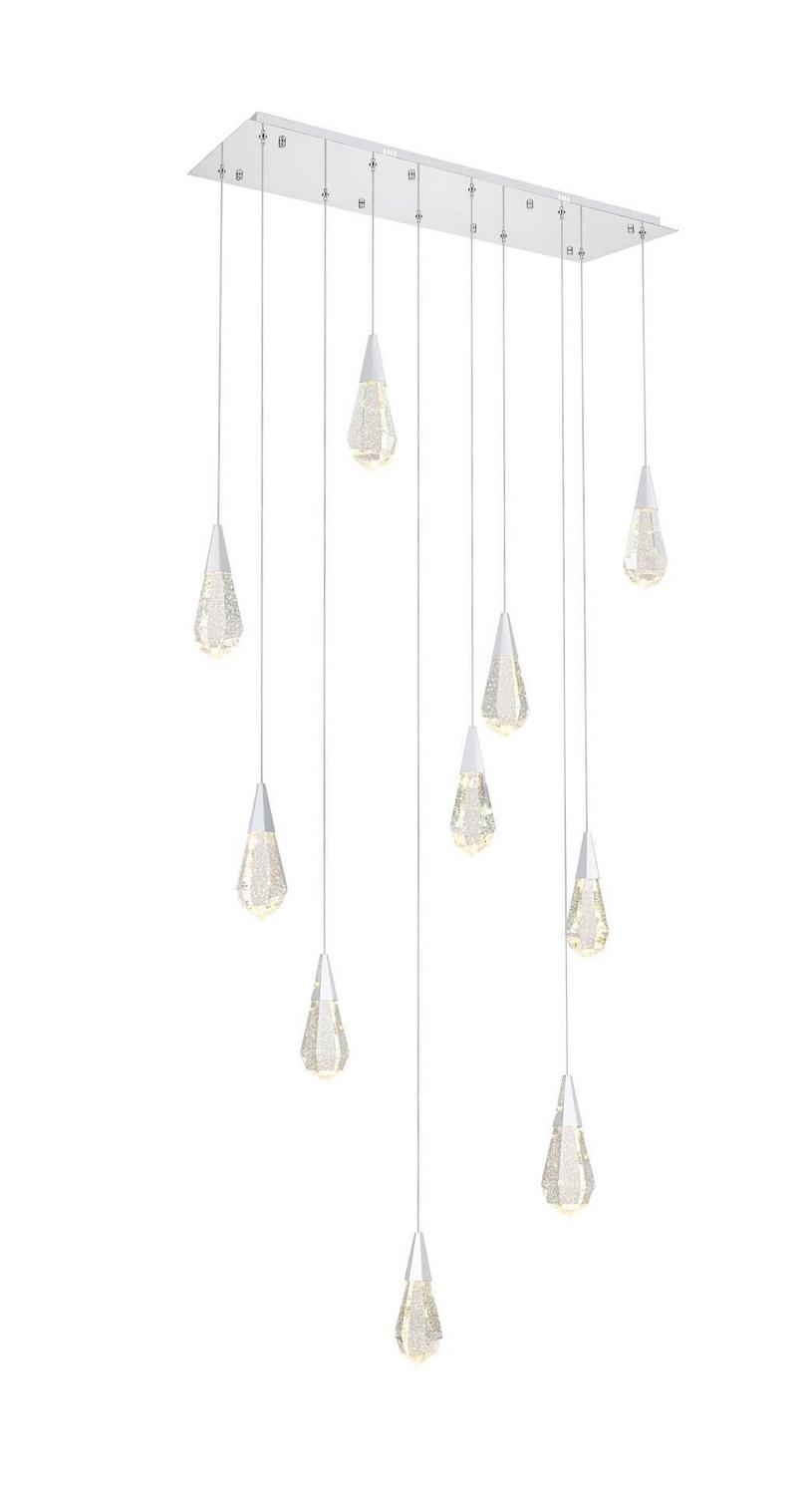 Elegant Lighting - 1013D42C-02CR - LED Pendant - Amora - Chrome