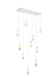 Elegant Lighting - 1013D42C-22ST - LED Pendant - Amora - Chrome