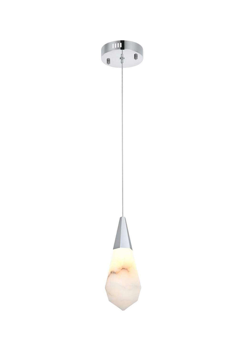 Elegant Lighting - 1013D5C-22ST - LED Pendant - Amora - Chrome