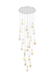 Elegant Lighting - 1013G32C-22ST - LED Chandelier - Amora - Chrome