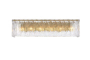 Elegant Lighting - 1015W30SG-03GL - Six Light Wall Sconce - Georgina - Satin Gold