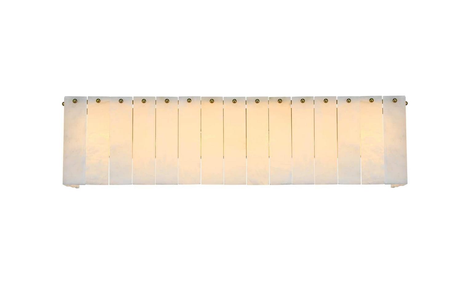Elegant Lighting - 1015W30SG-33ST - Six Light Wall Sconce - Georgina - Satin Gold