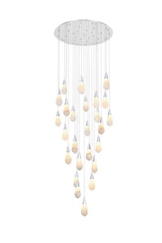 Elegant Lighting - 1013G36C-22ST - LED Chandelier - Amora - Chrome