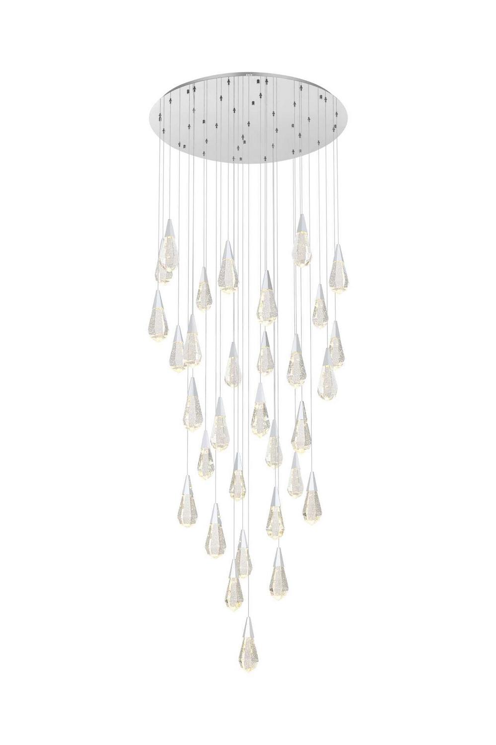 Elegant Lighting - 1013G42C-02CR - LED Chandelier - Amora - Chrome