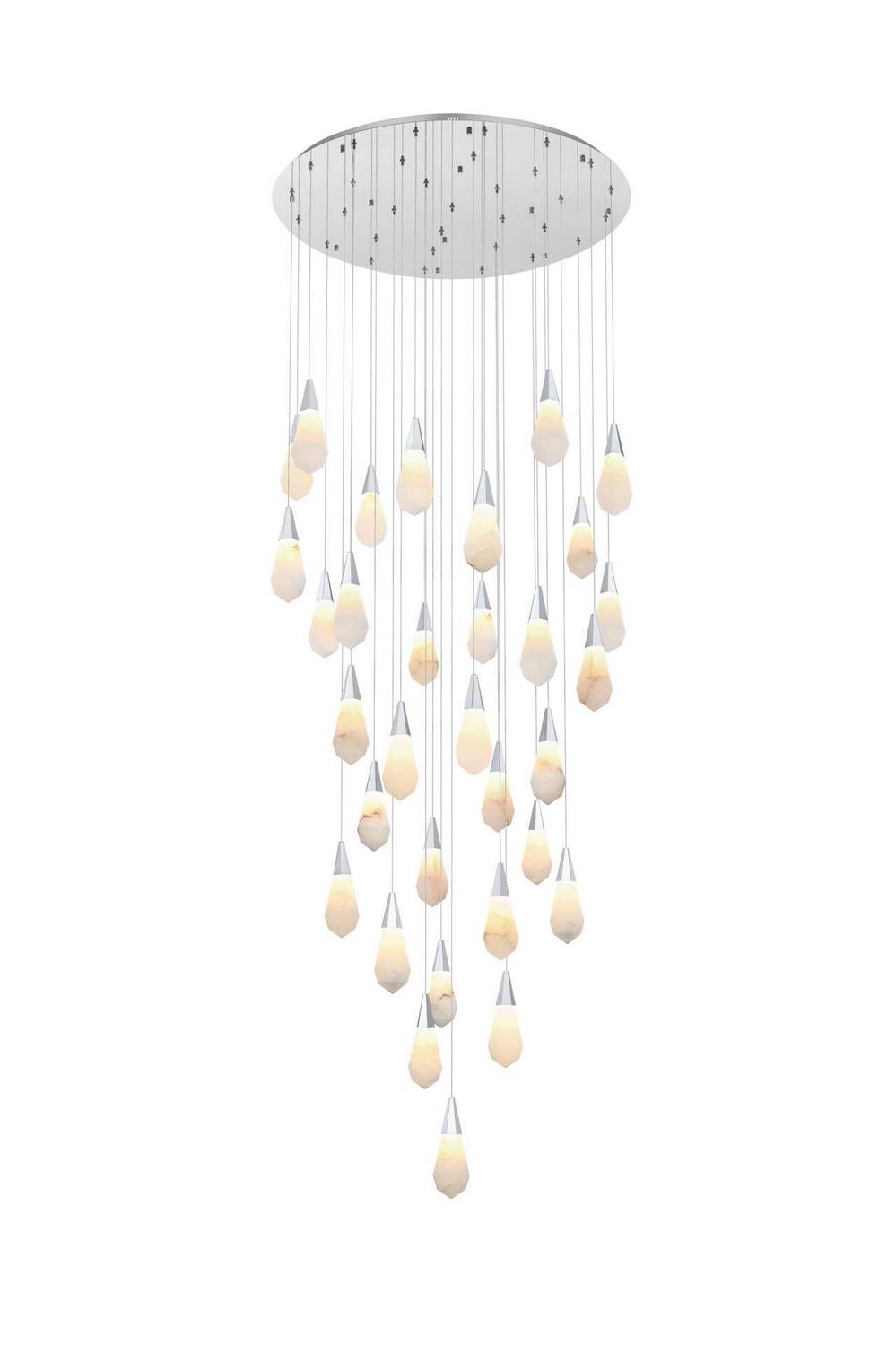 Elegant Lighting - 1013G42C-22ST - LED Chandelier - Amora - Chrome