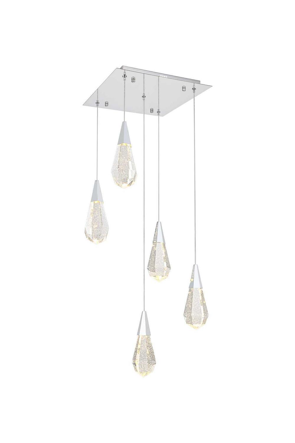 Elegant Lighting - 1013S16C-02CR - LED Pendant - Amora - Chrome