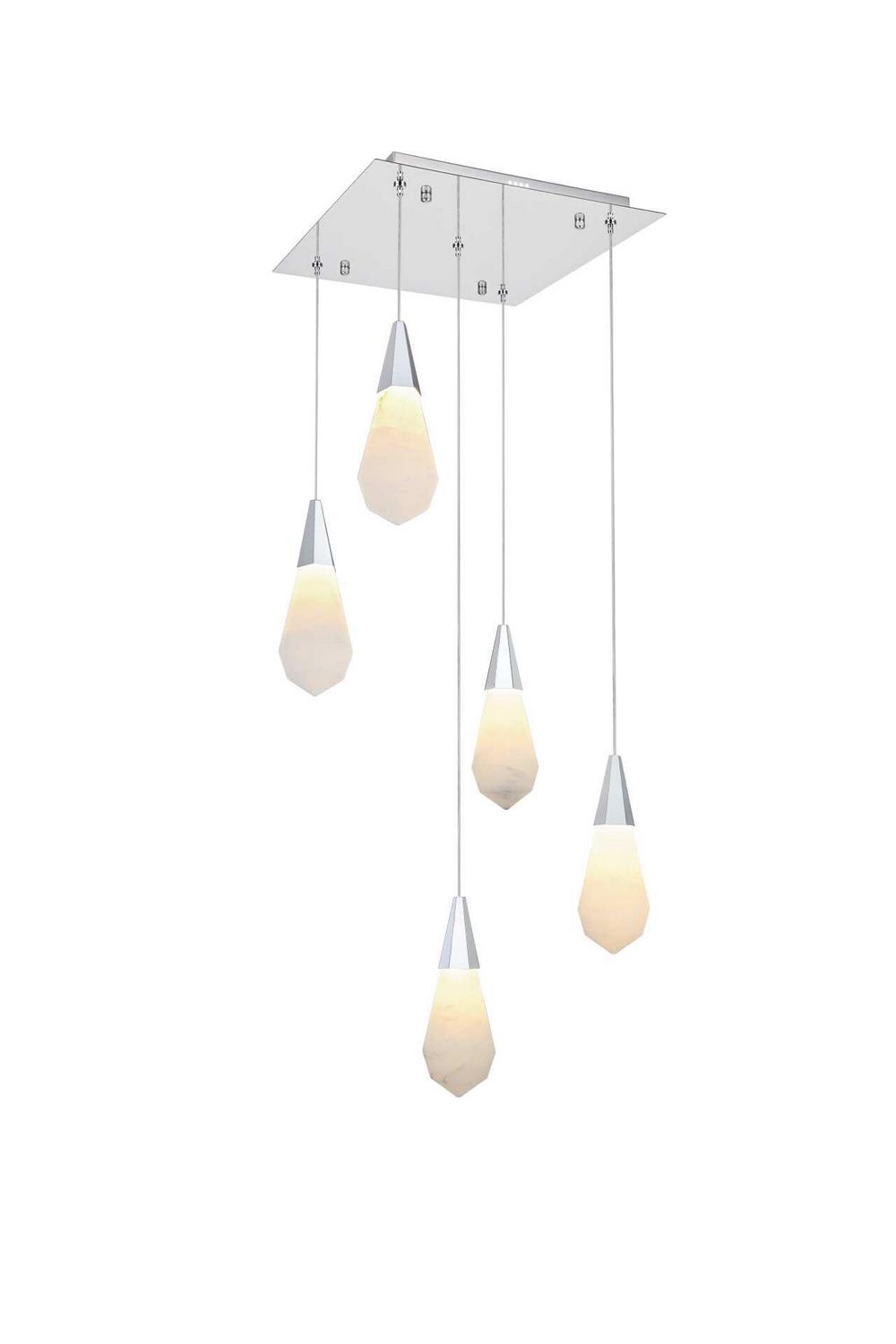 Elegant Lighting - 1013S16C-22ST - LED Pendant - Amora - Chrome